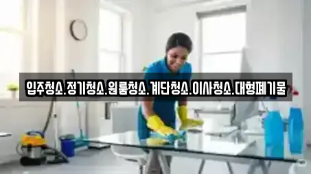 입주청소.정기청소.원룸청소.계단청소.이사청소.대형폐기물