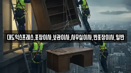 대도익스프레스,포장이사,보관이사,사무실이사,반포장이사,일반