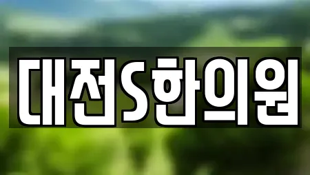 대전S한의원