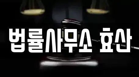 법률사무소 효산