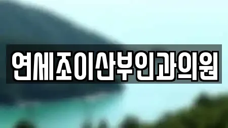 연세조이산부인과의원