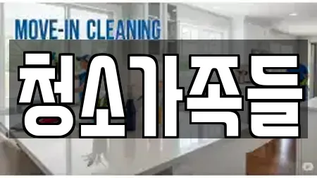 청소가족들