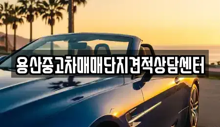 용산중고차매매단지견적상담센터