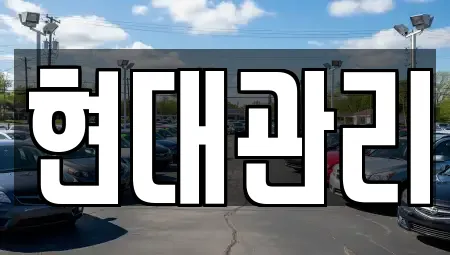 현대관리