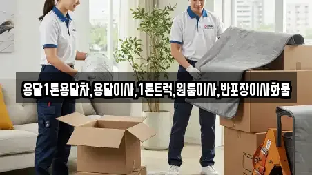 충남 홍성군 서부면 원룸이사 후기 모음 4
