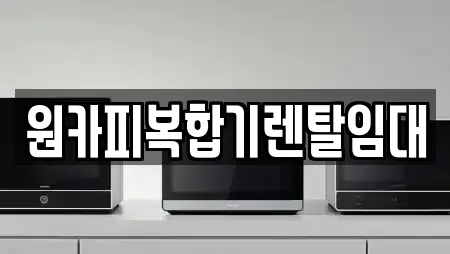 원카피복합기렌탈임대