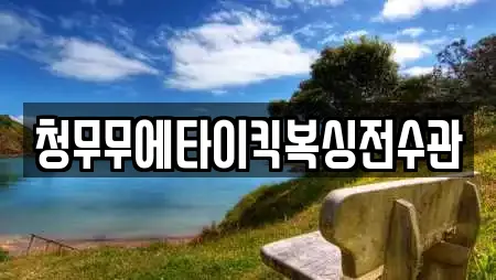 청무무에타이킥복싱전수관