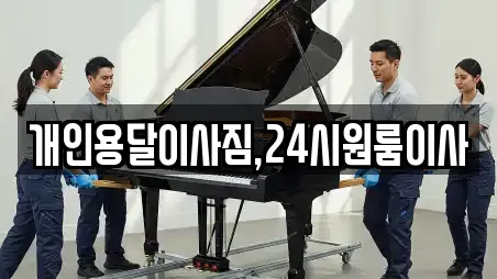 개인용달이사짐,24시원룸이사