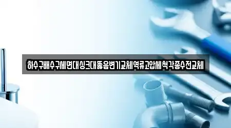 하수구배수구세면대싱크대뚫음변기교체역류고압세척각종수전교체