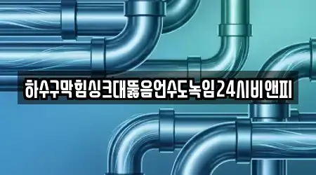 하수구막힘싱크대뚫음언수도녹임24시비앤피