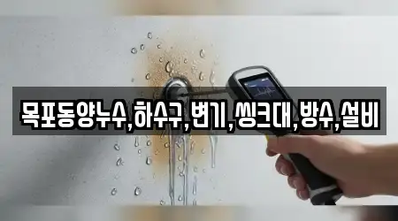 목포동양누수,하수구,변기,씽크대,방수,설비