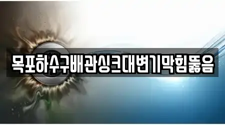 전라남도 목포시 상동 변기막힘,하수구막힘,싱크대막힘,누수,변기뚫음 추천 리스트 17곳