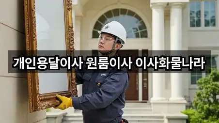 개인용달이사 원룸이사 이사화물나라