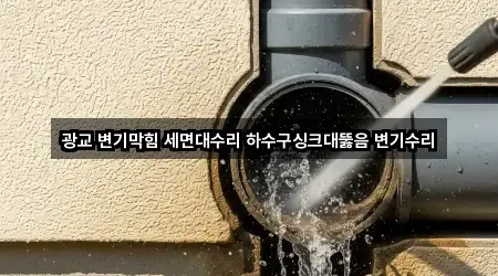 광교 변기막힘 세면대수리 하수구싱크대뚫음 변기수리