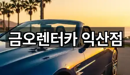 금오렌터카 익산점