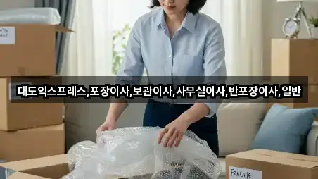 대도익스프레스,포장이사,보관이사,사무실이사,반포장이사,일반