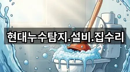 현대누수탐지.설비.집수리