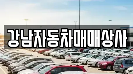 강원 강릉시 박월동 중고차 전문 강남자동차매매상사