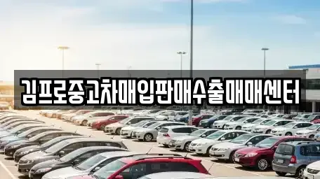 강원특별자치도 고성군 죽왕면 중고차매입 전문 김프로중고차매입판매수출매매센터