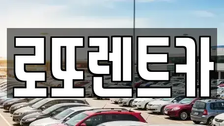 강원특별자치도 원주시 흥업면 장기렌트카 전문 로또렌트카