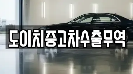 강원특별자치도 화천군 상서면 중고차 전문 도이치중고차수출무역