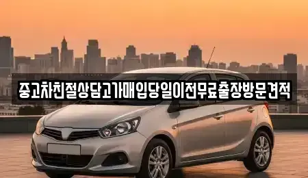 경기 구리시 교문동 중고차매입 전문 중고차친절상담고가매입당일이전무료출장방문견적