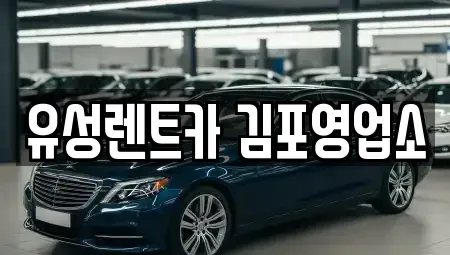경기도 김포시 양촌읍 렌트카 전문 유성렌트카 김포영업소