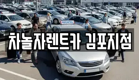 경기도 김포시 양촌읍 렌트카 전문 차놀자렌트카 김포지점