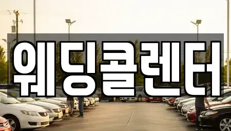 경기도 수원시 장안구 정자동 장기렌트카 전문 웨딩콜렌터