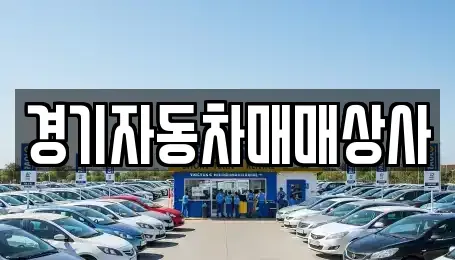 경기도 수원시 장안구 정자동 중고차 전문 경기자동차매매상사