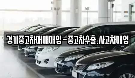 경기도 수원시 장안구 파장동 중고차매입 전문 경기중고차매매매입-중고차수출.사고차매입