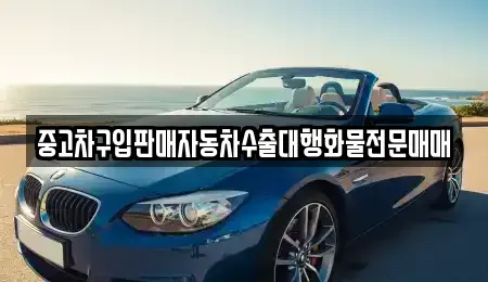 경기도 안성시 도기동 중고차 전문 중고차구입판매자동차수출대행화물전문매매