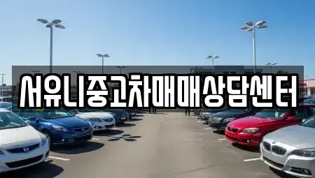 경기도 오산시 양산동 중고차매매 전문 서유니중고차매매상담센터