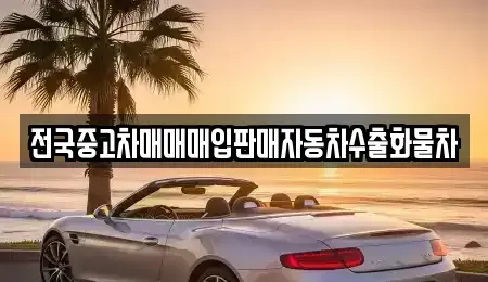 경기도 오산시 양산동 중고차매입 전문 전국중고차매매매입판매자동차수출화물차