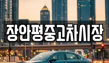 경기도 용인시 처인구 남동 중고차매매 전문 장안평중고차시장