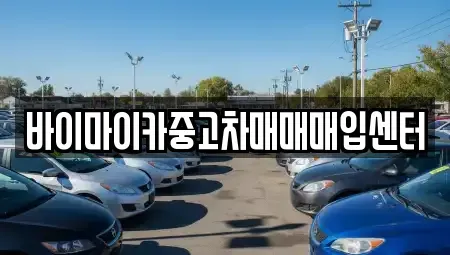 경기도 파주시 당하동 중고차 전문 바이마이카중고차매매매입센터