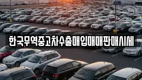 경남 김해시 삼방동 중고차매입 전문 한국무역중고차수출매입매매판매시세