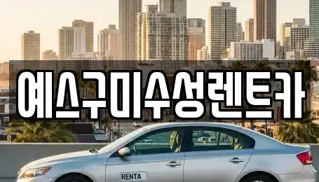경북 구미시 렌트카 전문 예스구미수성렌트카