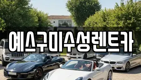 경북 구미시 진평동 렌트카 전문 예스구미수성렌트카