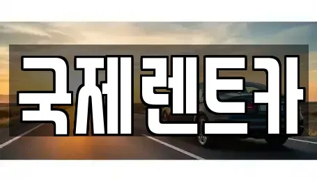 경북 칠곡군 석적읍 렌트카 전문 국제렌트카