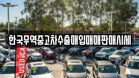 경상남도 김해시 풍유동 중고차매입 전문 한국무역중고차수출매입매매판매시세