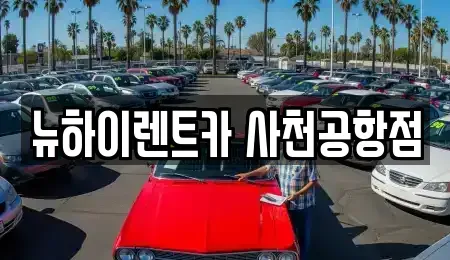 경상남도 사천시 사천읍 렌트카 전문 뉴하이렌트카 사천공항점