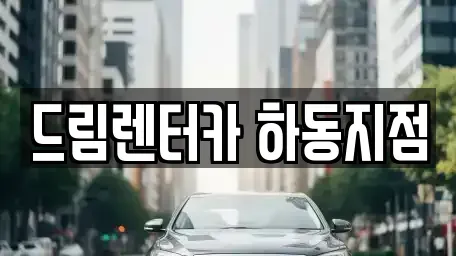 경상남도 하동군 하동읍 렌트카 전문 드림렌터카 하동지점