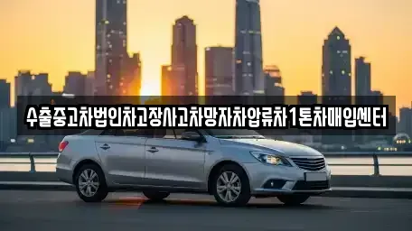 경상남도 하동군 하동읍 중고차매입 전문 수출중고차법인차고장사고차망자차압류차1톤차매입센터
