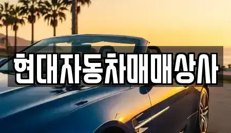 경상북도 김천시 중고차매매 전문 현대자동차매매상사