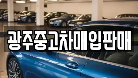 광주광역시 동구 동명동 중고차매입 전문 광주중고차매입판매