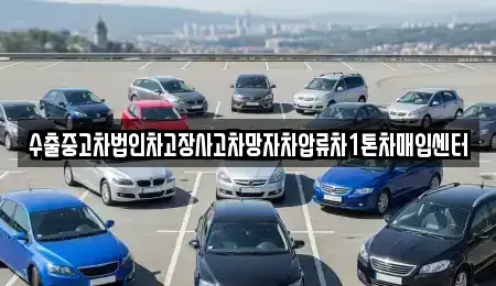 대구 달성군 유가읍 중고차매매 전문 수출중고차법인차고장사고차망자차압류차1톤차매입센터