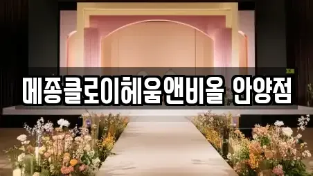 메종클로이헤움앤비올 안양점