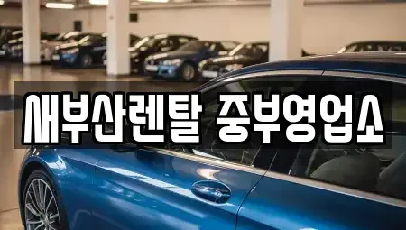 부산 중구 렌트카 전문 새부산렌탈 중부영업소