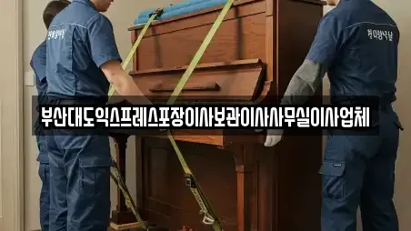 부산대도익스프레스포장이사보관이사사무실이사업체
